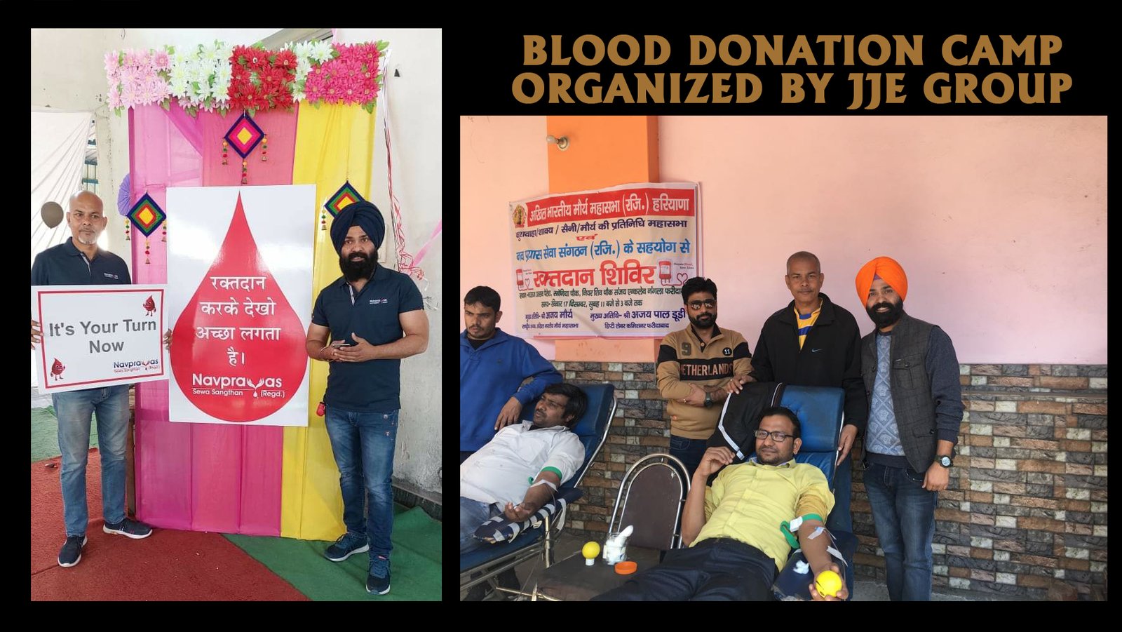 JJE Group’s Lifesaving Initiative: Regular Blood Camps at Shri Atal Bihari Vajpayee Hospital